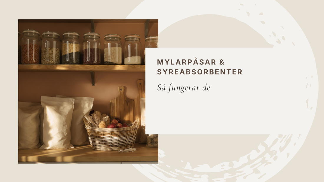 Mylarpåsar och syreabsorbenter