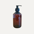 Pumpflaska amber 300 ml